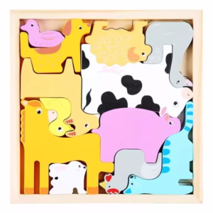 Juego de Madera Didáctico 2 años