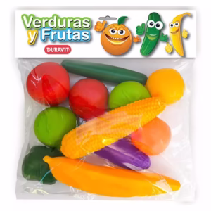Set de Frutas y Verduras de Juguete