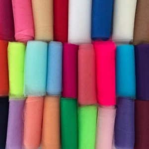 Tul Color Flúo Surtido 1m