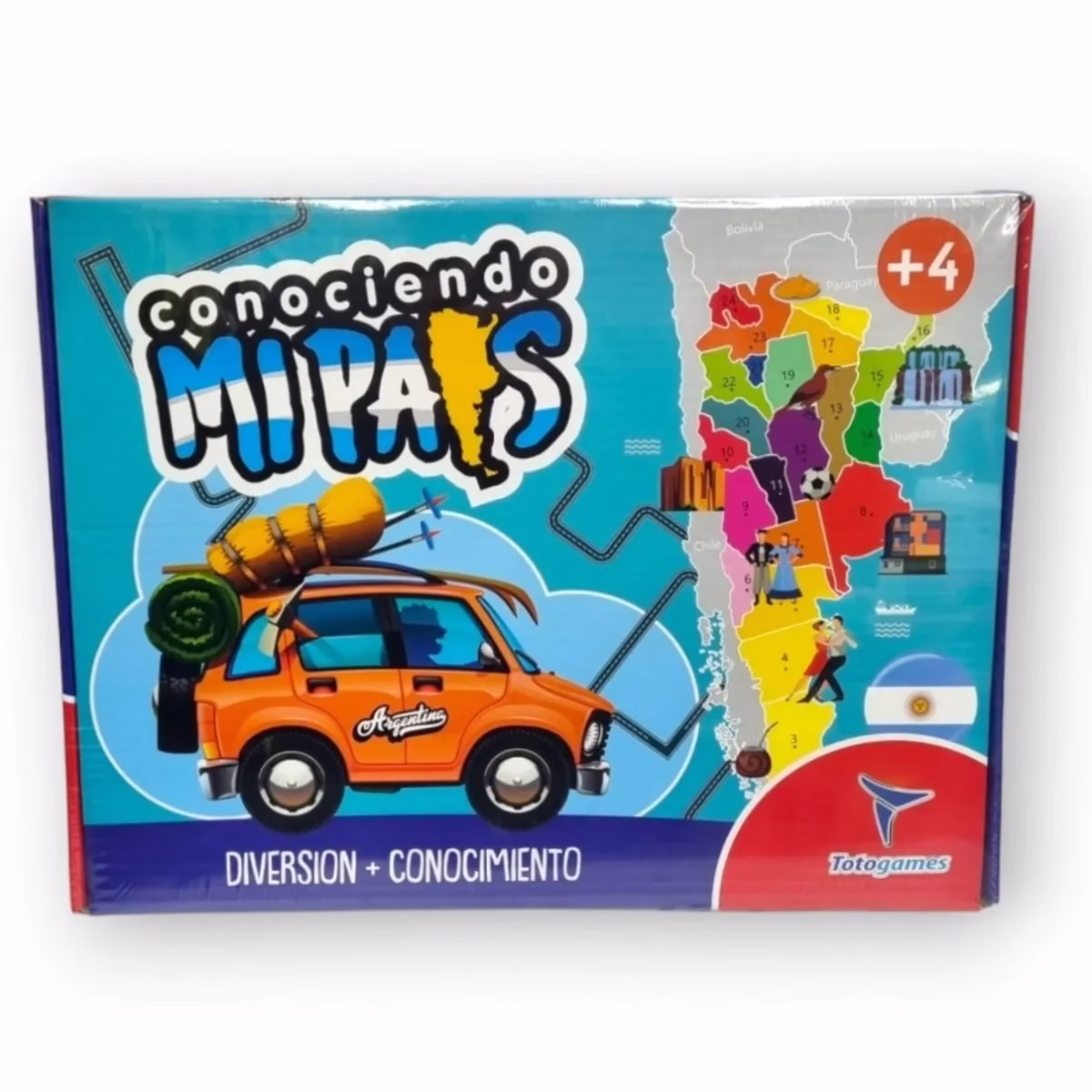 Conociendo a Mi País - Juego de Mesa