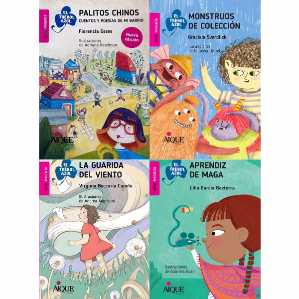 Cuentos Infantiles 7+ Serie Magenta - Ed. Aique