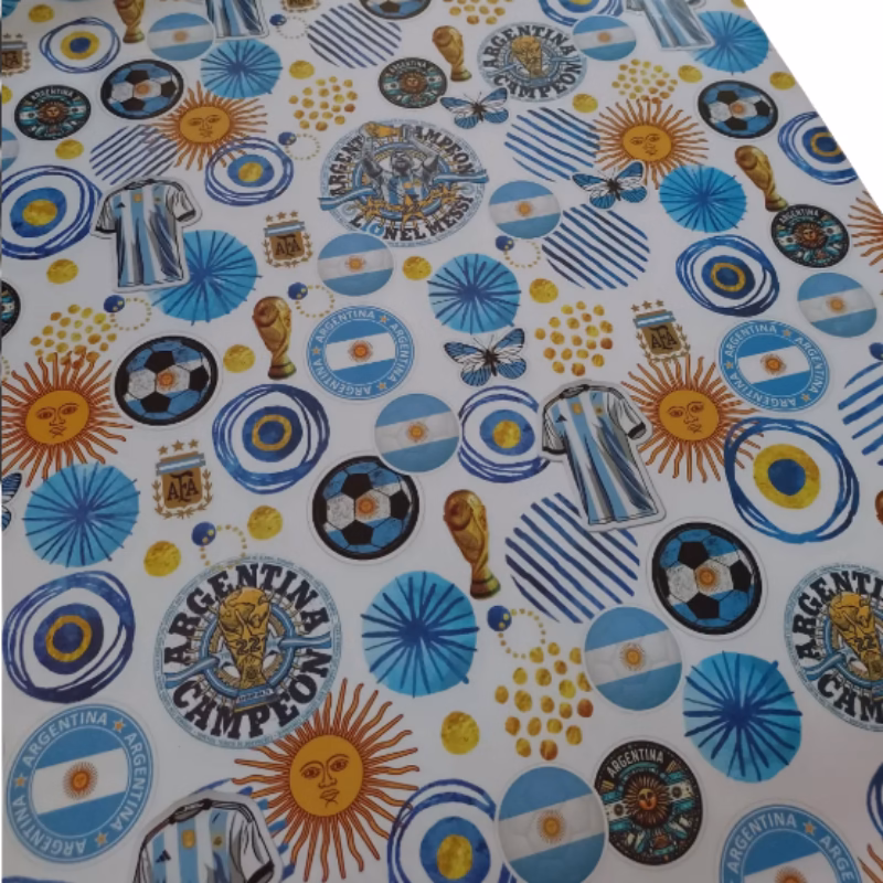 Papel p Forrar Argentina-Mundialista