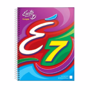 Cuaderno ABC Espiralado RAYADO p/ forrar x 100 hojas – EXITO