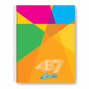 Cuaderno ABC Espiralado RAYADO p/ forrar x 100 hojas – LAPRIDA