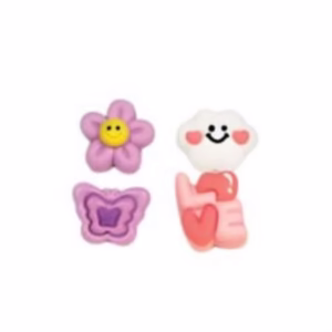 Set de Pines x 4 – Motivo Love