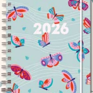 Agenda Escolar – Semana a la vista – 2026-MARIPOSA