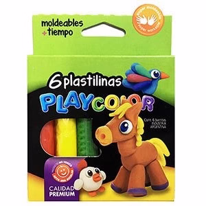 Plastilina Set x 6 colores – PLAYCOLORx6