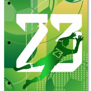 Carpeta Nº3 - 2 tapas p/2 ganchos - 23