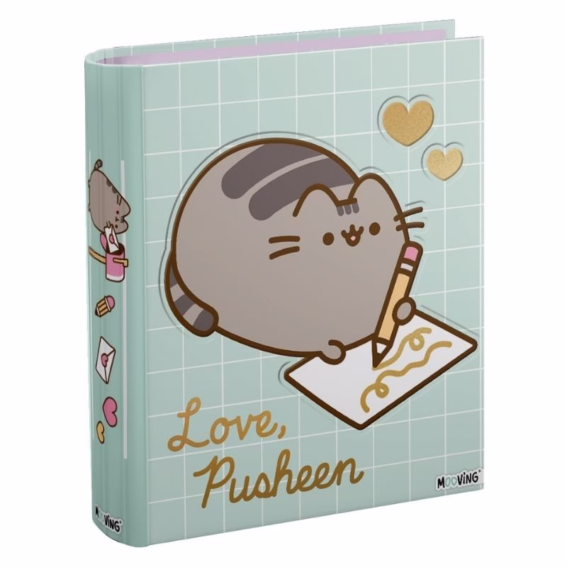Carpeta A4 - 2x40 Mooving Love, Pusheen