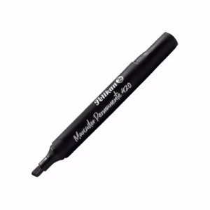 Marcador permanente Punta Biselada PELIKAN 420 NEGRO