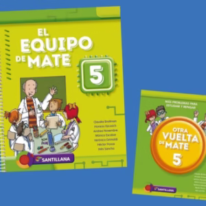EL EQUIPO DE MATE 5 ED. Santillana- ISBN 9789504676300