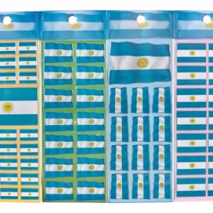 Plancha de Stickers Bandera Argentina