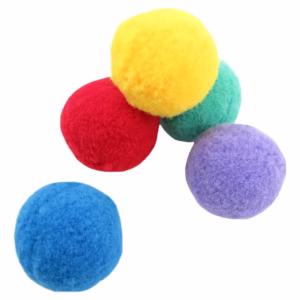 Pompones de Felpa de 3cm x 10 unidades