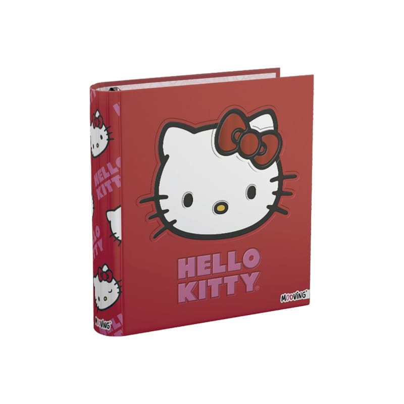 Carpeta Nº3 - Hello Kitty (red)- Mooving