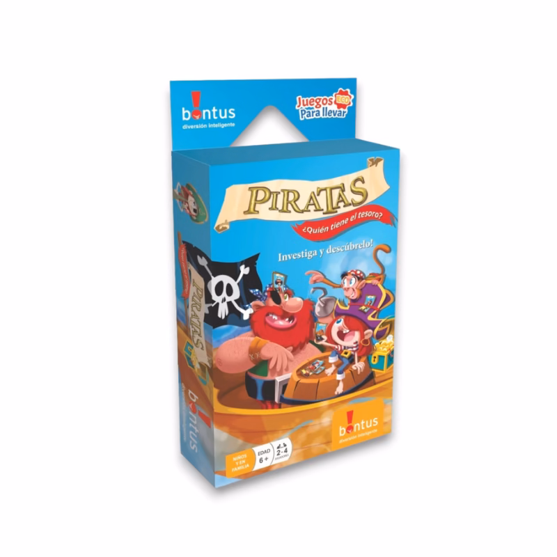 Juego de Mesa - PIRATAS QUIEN SE LLEVO EL TESORO