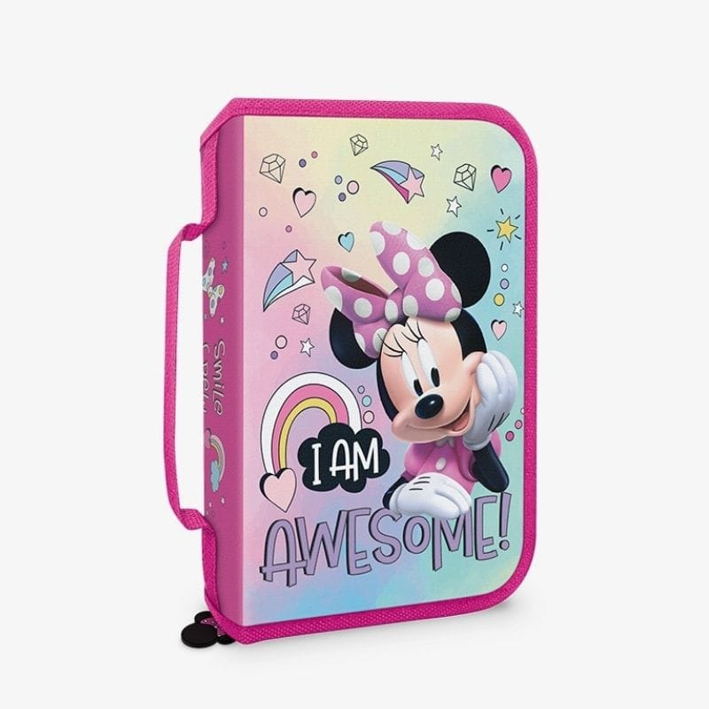 Canopla desplegable con cierre rosa Minnie