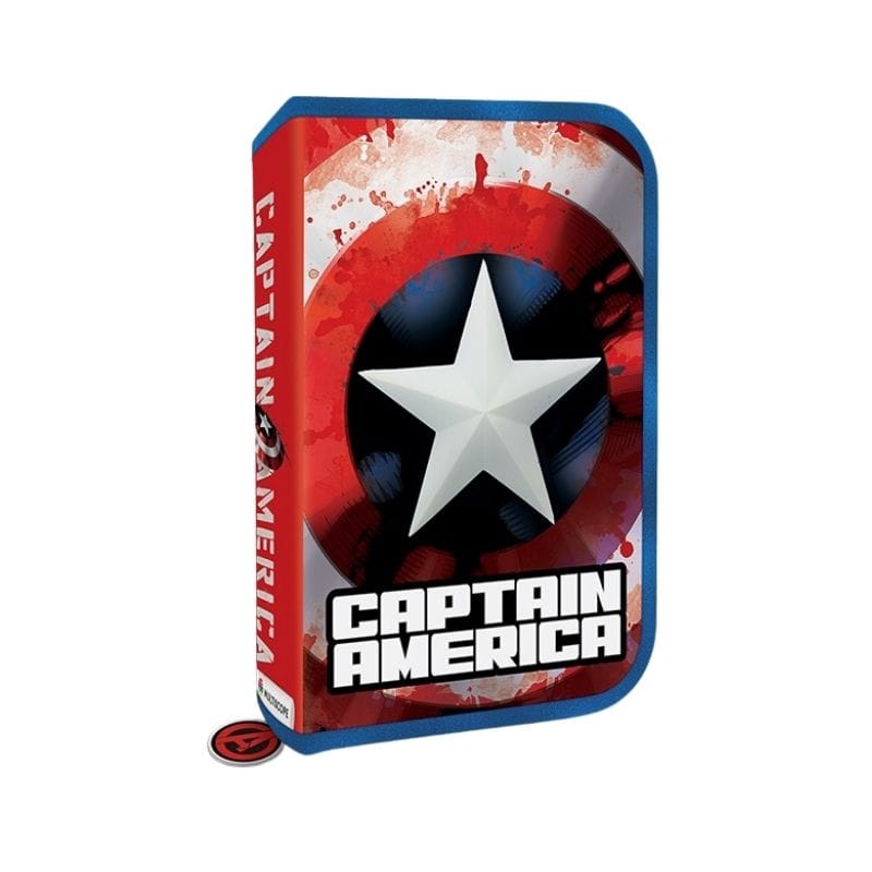 Canopla desplegable con cierre y squishy Avengers