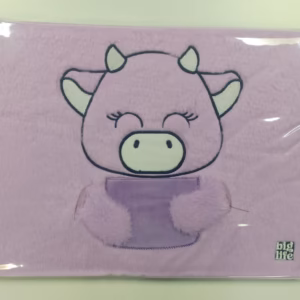Carpeta Nro 5 para dibujo PELUCHE LILA