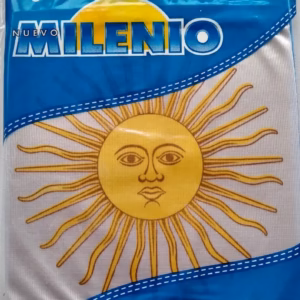 Bandera Argentina con Sol 60×96 NUEVO MILENIO