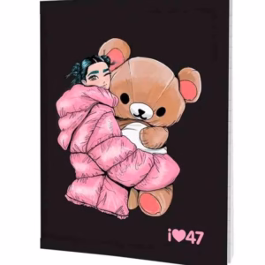 Cuaderno Rayado T/dura 19x,5 x 24 MOOVING 47 ST ROSA 48 HOJAS