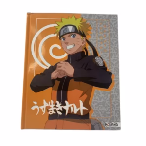 Cuaderno Rayado T/dura 19x,5 x 24 MOOVING Naruto 48 hjs