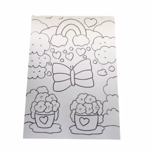 Cuadrito Artístico para Pintar 23×32 Mariposa