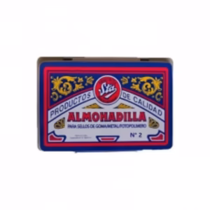 Almohadilla para Sellos Nº2 – 8×12 cm