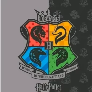 Cuaderno Rayado T/dura 19x,5 x 24 MOOVING Hogwarts Logo 48 hojas