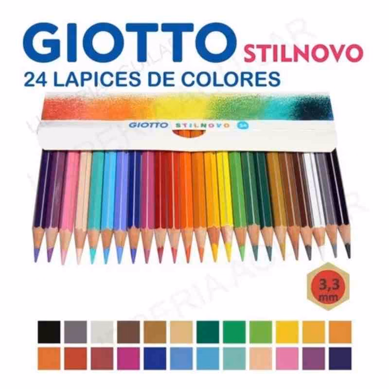 Lápices de Colores x 24 Stilnovo - Image 2