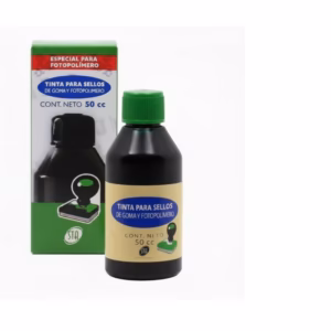 Tinta para Sellos Color VERDE 50cc