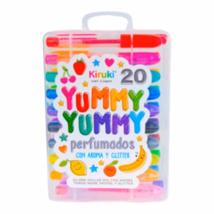 Kiruki Yummy Yummy Valijita Mini Roller Gel Perfumado x 20