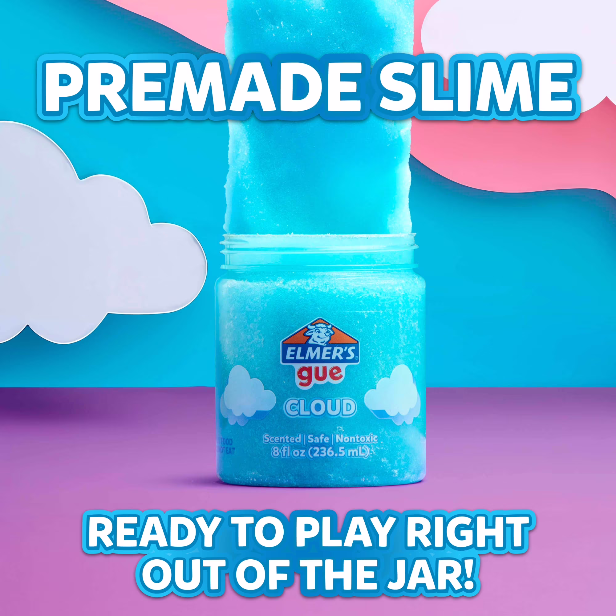 Elmer's Gue Cloud Slime Pack x 2 - Image 4