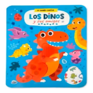 Libro para pintar Yo quiero pintar – Los dinos y sus amigos Ed. Brainy Kids