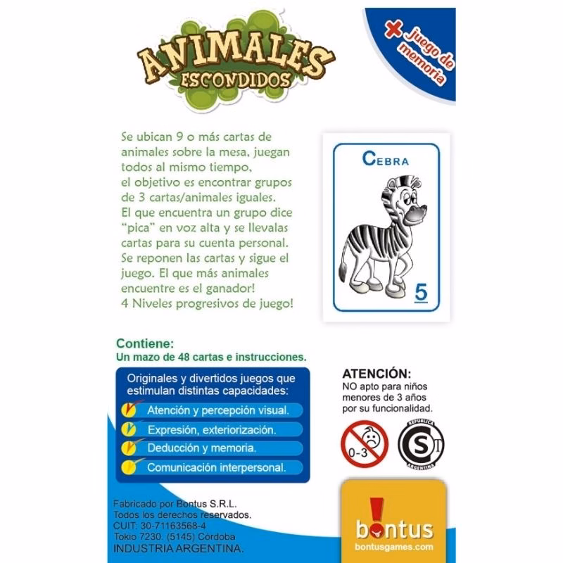 Animales Escondidos Juego Infantil - Image 2
