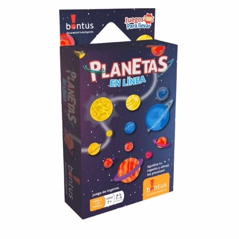 Planetas en Linea Juego Didactico Travel Size