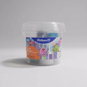Balde Foamy Moldeable Pelikan x 12+Herramientas