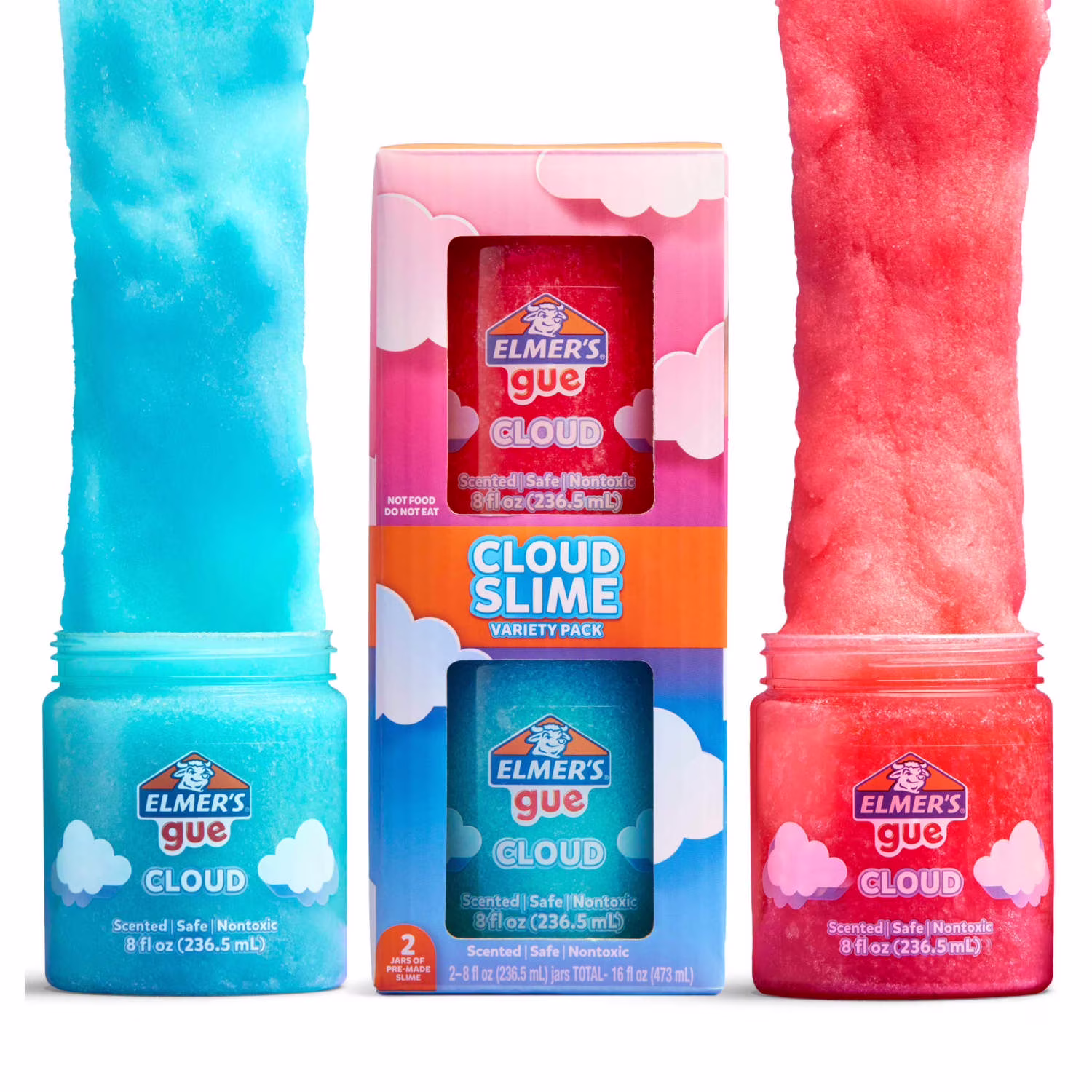Elmer's Gue Cloud Slime Pack x 2 - Image 2