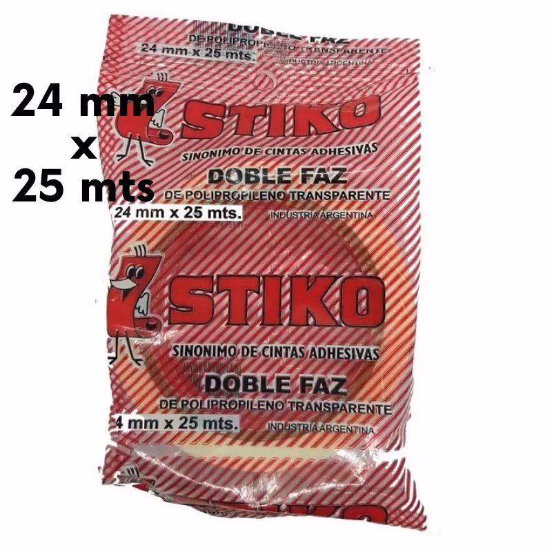 Cinta Bifaz - 24mm x 25metros