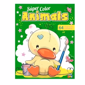 Super Color Animals Pato – 64 dibujos