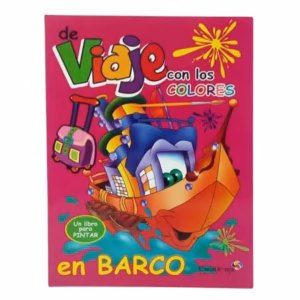 Libro para Pintar DE VIAJE EN BARCO ed. Betina
