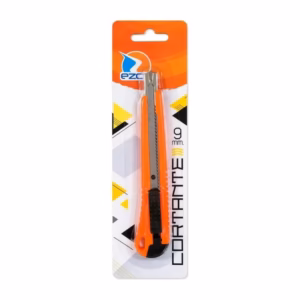 Cortante Cutter Ezco 9mm Plást c/guía