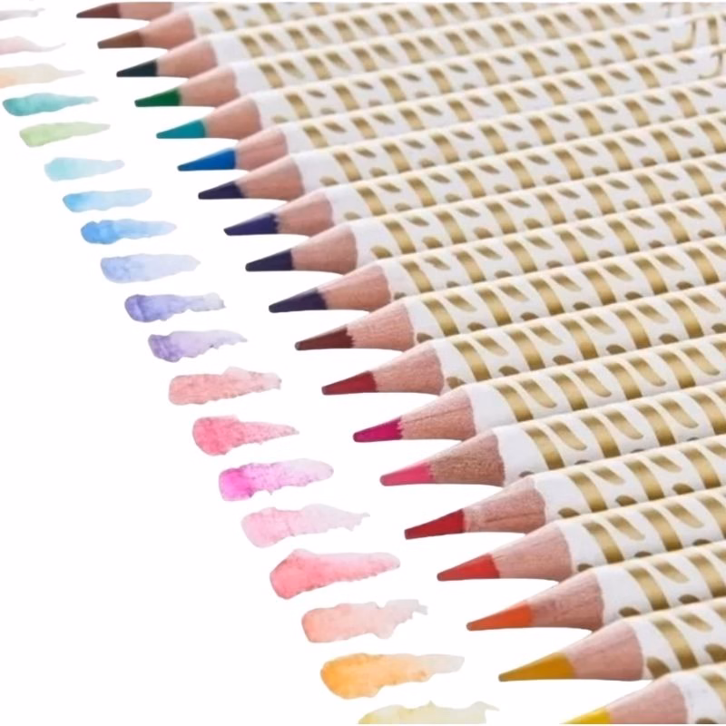 Mooving Acuarelados XL Lápices de Colores acuarelables x 24 uds - Imagen 3