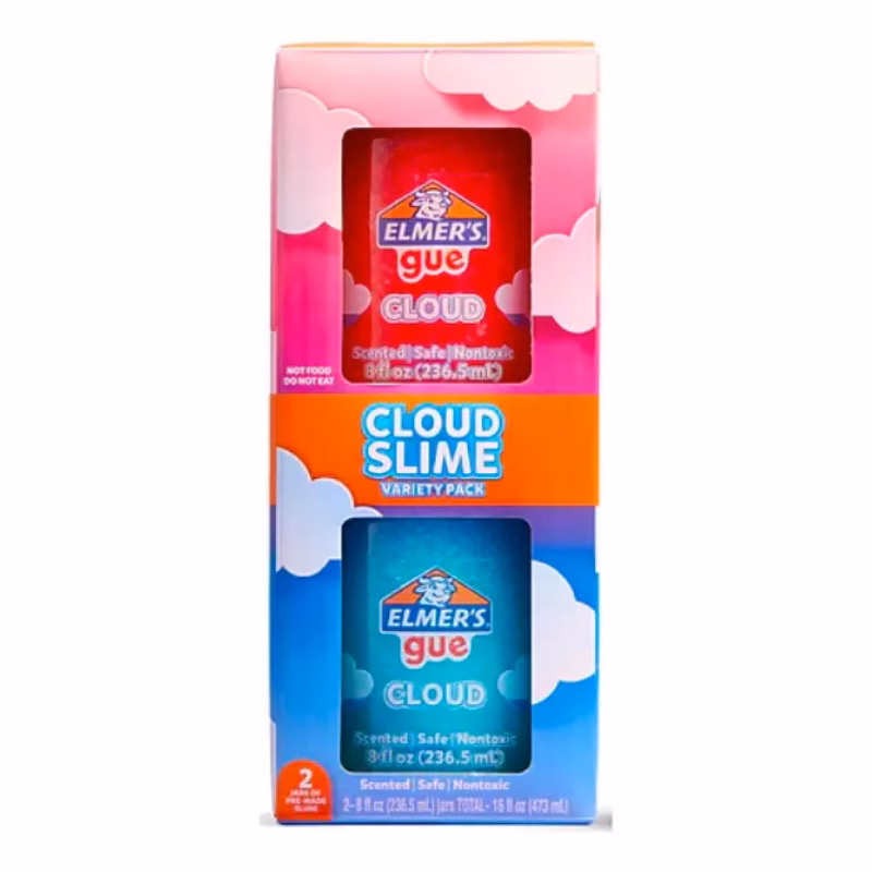 Elmer's Gue Cloud Slime Pack x 2