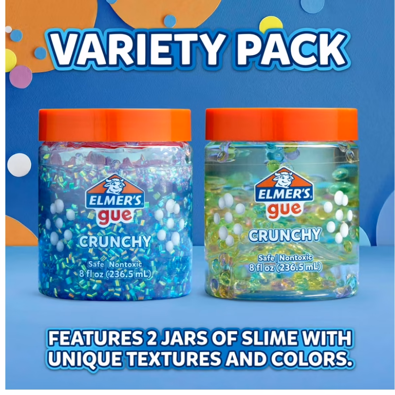 Elmer's Gue Crunchy Slime Pack x 2 - Image 4