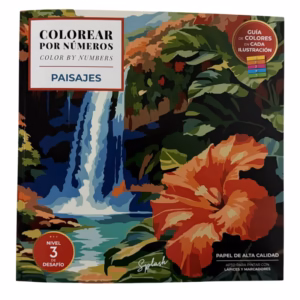 Colorear por Números PAISAJES Nivel 3