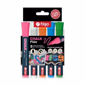 Marcador Filgo Tiza Líquida Chalk 5 uds