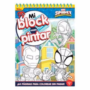 Mi Block para Pintar Marvel Spidey