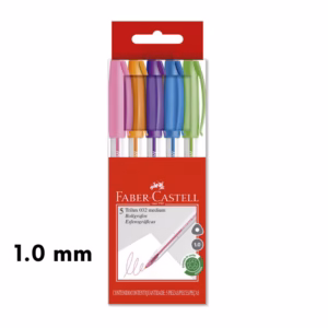 Birome Bolígrafo Faber Castell TRILUX Color x 5 uds