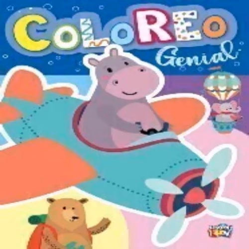 Libro para pintar Coloreo Genial Ed. School Fun