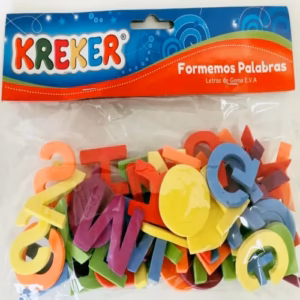 Letras de Goma Eva – Formemos Palabras